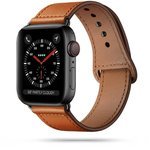 Strap TECH-PROTECT Leatherfit Apple Watch 1/2/3/4/5/6 (42/44 Mm) Brown Brown