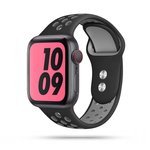 Strap TECH-PROTECT Softband Apple Watch 1/2/3/4/5/6 (42/44MM) Black/gray Black