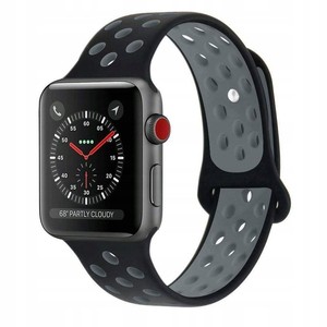 TECH-PROTECT Softband Apple Watch 1/2/3/4 (42/44 Mm) Black / Gray Gray