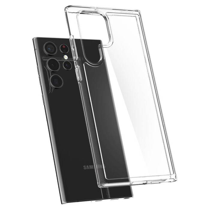 Case Spigen Ultra Hybrid Samsung Galaxy S22 Ultra Crystal Clear Case