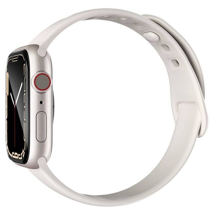 Glass Hybrid Spigen Apple Watch 7 (41 MM) Proflex "Ez Fit" 2-Pack 