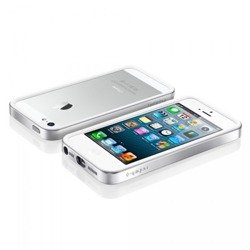 SPIGEN iPhone 5 Neo Hybrid EX Slim Vivid Series Satin Silver Apple Case