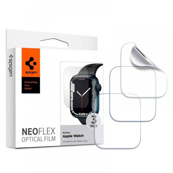 Screen Protector Hydrogel Spigen Apple Watch 7 (45 MM) Neo Flex 3-Pack 