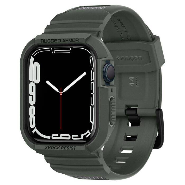 Strap Spigen Apple Watch 4 / 5 (44mm) Rugged Armor "Pro" Military Green