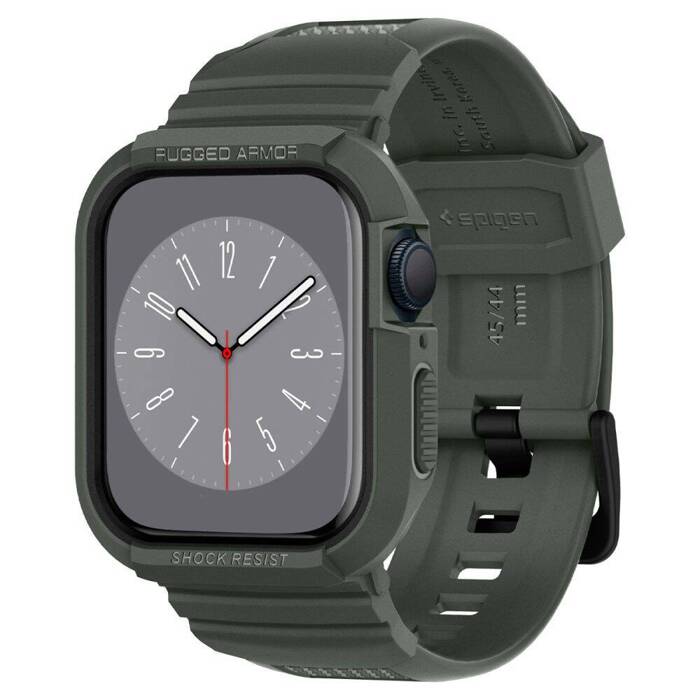 Strap Spigen Apple Watch 4 / 5 (44mm) Rugged Armor "Pro" Military Green