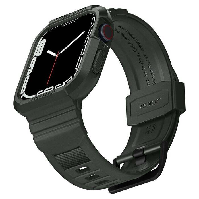 Strap Spigen Apple Watch 4 / 5 (44mm) Rugged Armor "Pro" Military Green