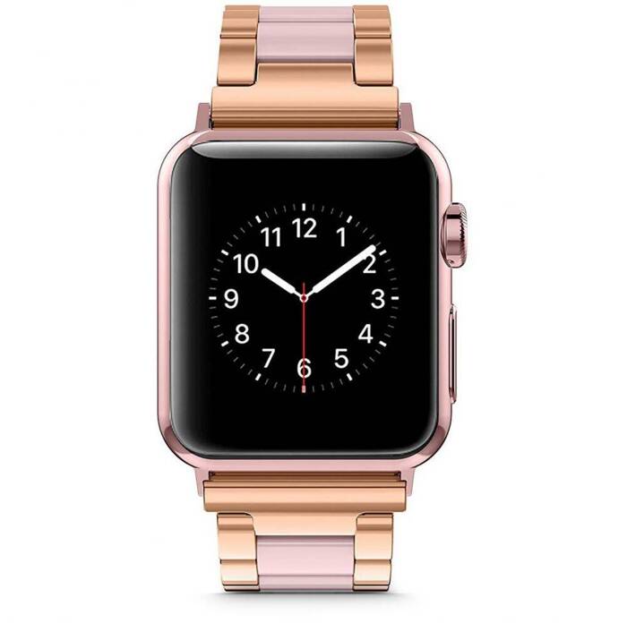 Strap TECH-PROTECT Apple Watch 1 / 2 / 3 / 4 / 5 / 6 (42 / 44MM) Modern Pearl Pink