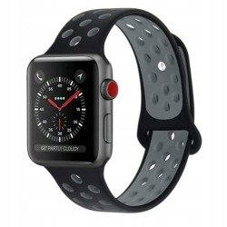 TECH-PROTECT Softband Apple Watch 1/2/3/4 (42/44 Mm) Black / Gray Gray