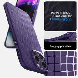 Spigen Liquid Air IPhone 14 PRO MAX DEEP PURPLE