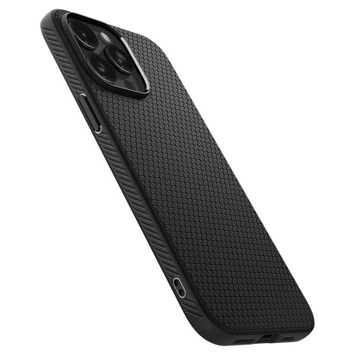 Etui Spigen Liquid Air iPhone 15 Pro Etui Matte Black Case