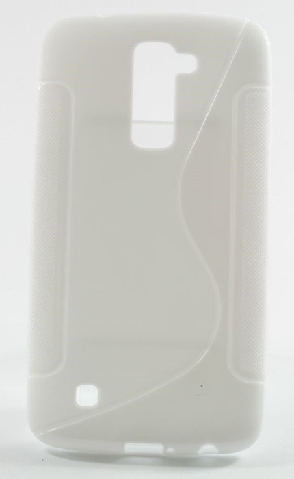 Cover S-Line LG K10 White Silicone Case