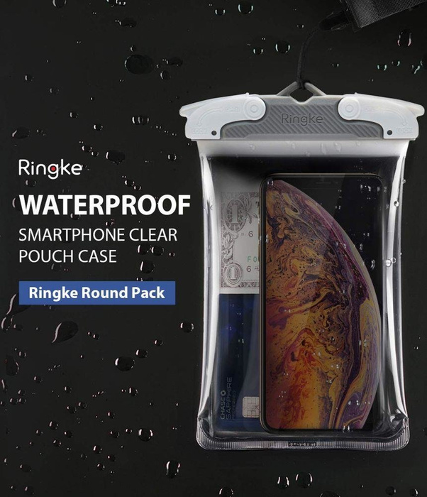 Etui RINGKE Universal Waterproof Case Grey Szare Case