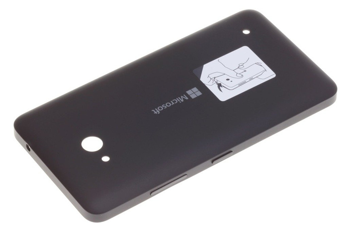 Original Battery Cover MICROSOFT Lumia 640 Black Grade A