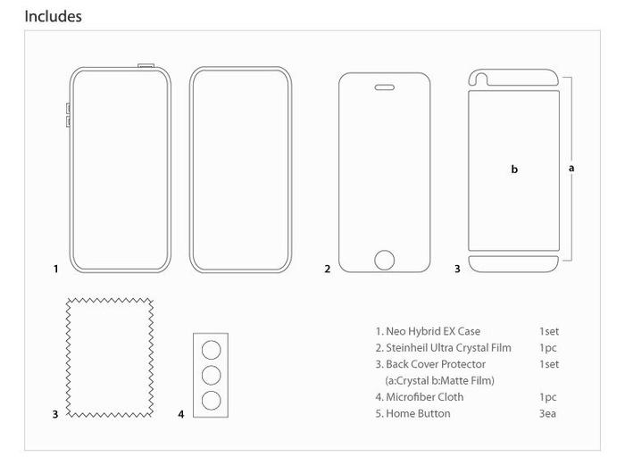 SPIGEN iPhone 5 Neo Hybrid EX Slim White Apple Case