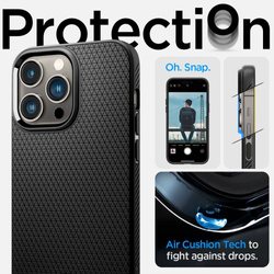 Case Spigen Liquid Air IPhone 14 PRO MAX MATTE BLACK