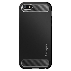 Case Spigen Rugged Armor Apple IPhone 5S SE Black Case