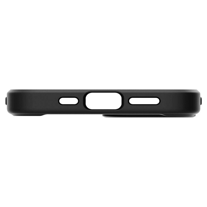 Etui iPhone 13 Spigen Ultra Hybrid Matte Black Case + Szkło Hartowane Spigen Glas.tr Slim