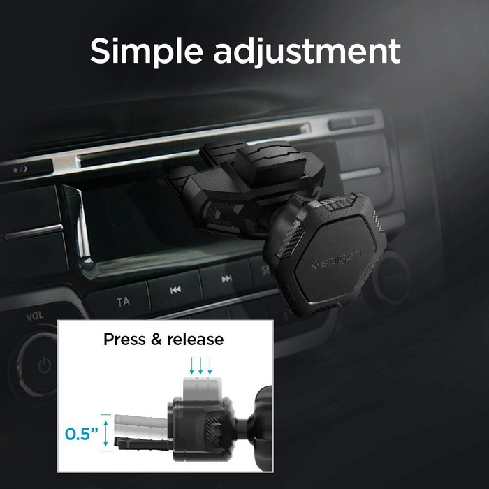 Holder Spigen Qs24 Magnetic Cd Car Mount Holder