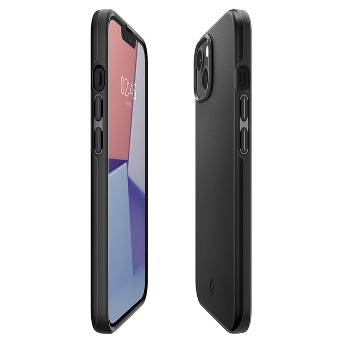 Etui Spigen iPhone 13 Thin Fit  Black Case