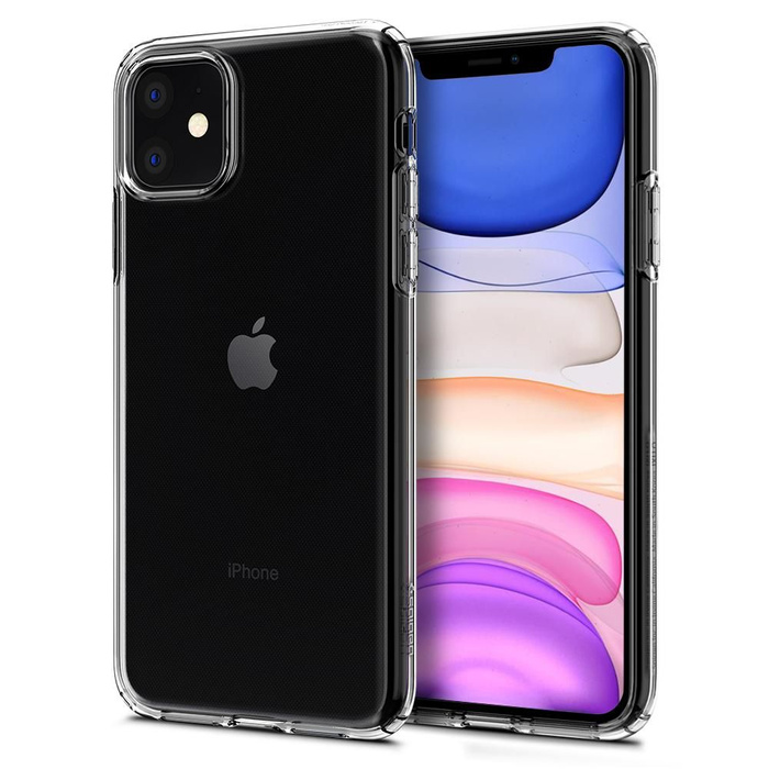 Etui SPIGEN Apple Iphone 11 Liquid Crystal Crystal Clear Przeźroczyste Case