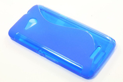 Cover S-Line Sony Xperia E4G Blue Silicone Case