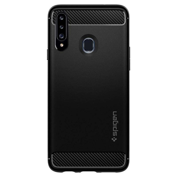 Case Spigen Rugged Armor Samsung Galaxy A20s MATTE Black