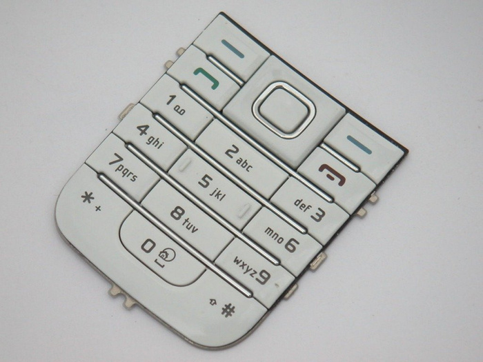 NOKIA 6233 Keyboard Original White Grade A