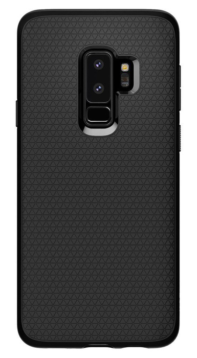 Case Spigen Galaxy S9+ Plus Liquid AIR MATTE Black Case