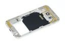 Case Body Frame SAMSUNG Galaxy S6 Gold Platinium Grade B