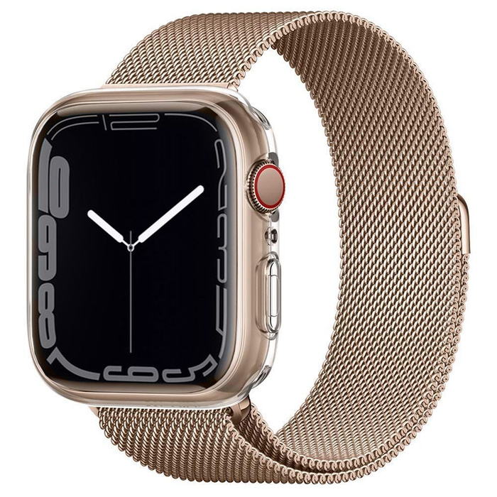 Etui SPIGEN Liquid Crystal Apple Watch 9 8 7 6 SE 2022 44mm 45 mm Przezroczyste