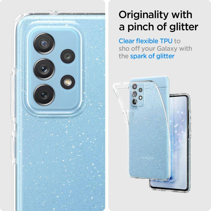 Etui SPIGEN Galaxy A72 Liquid Crystal Glitter Crystal Case