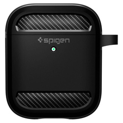 Etui SPIGEN Rugged Armor Apple Airpods Black Czarne Case