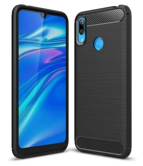  Case Huawei Y6 2019 Carbon Silicone