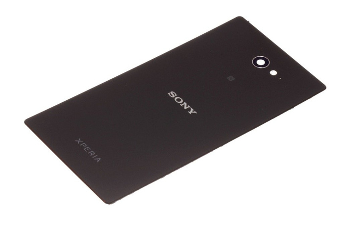 Original Battery Cover SONY Xperia M2 Black Grade A