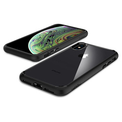 Case Spigen iPhone X XS Ultra Hybrid MATTE Black Black Case Apple