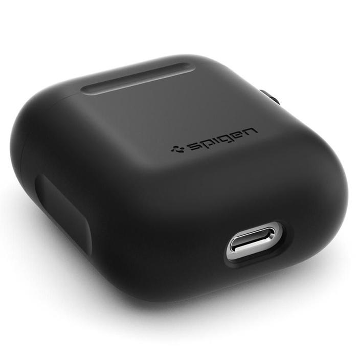 Etui SPIGEN Apple Airpods Black Czarne Case