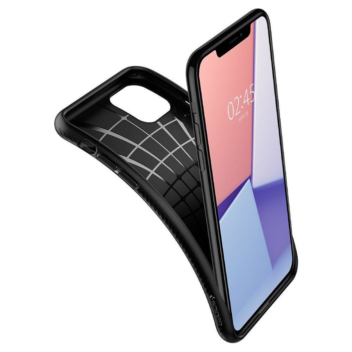 Case Spigen iPhone 11 Pro Liquid Air MATTE Black Case 