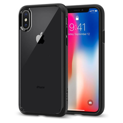 Etui SPIGEN Ultra Hybrid Apple iPhone X Xs Matte Black + Szkło 3MK