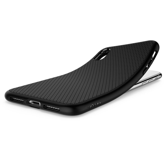 Case Spigen iPhone X/XS Liquid Air Black Case 