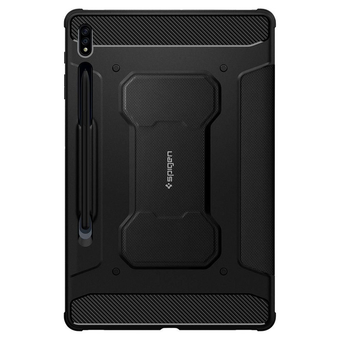 Case Spigen Rugged Armor "Pro" Galaxy Tab S7+ Plus 12.4 T970/T976 Black Black Case