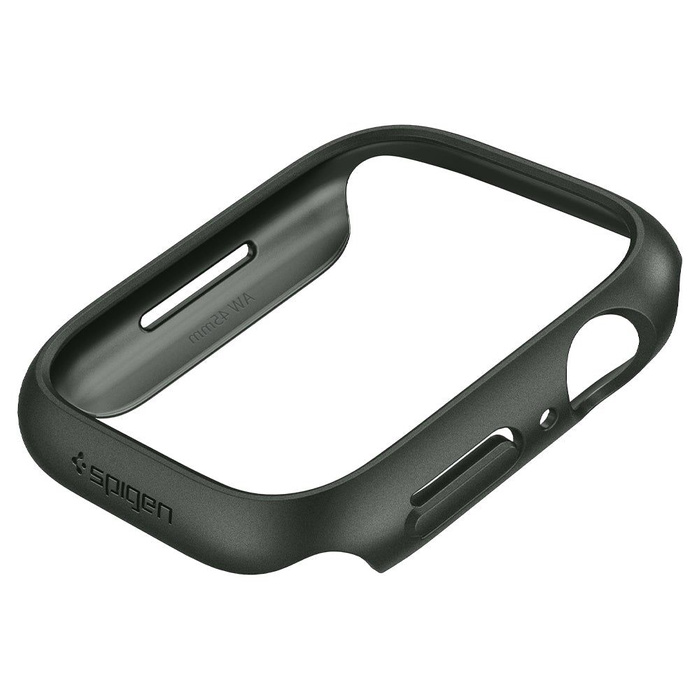 Etui SPIGEN Thin Fit Apple Watch 6 7 8 9 45mm Zielone