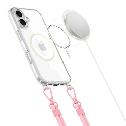 TECH-PROTECT FLEXAIR CHAIN MAGSAFE IPHONE 16 GREY & PINK