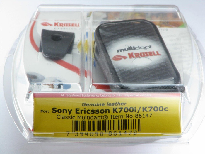 Case KRUSELL Sony Ericsson K700i SE Case Cover Black Case