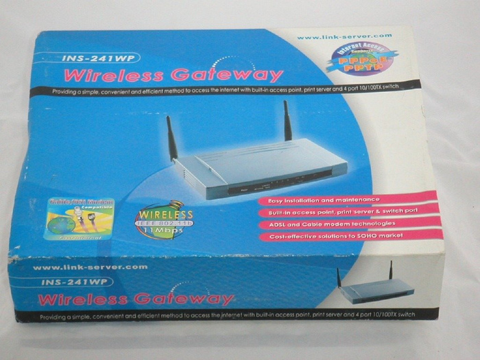 LInk-server Ins-241wp  Wi-fi Wireless Gateway