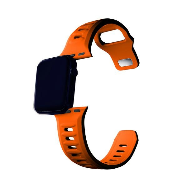 3MK Silicone Watch Strap pomarańczowy/ orange dla Apple Watch 38/40/41mm