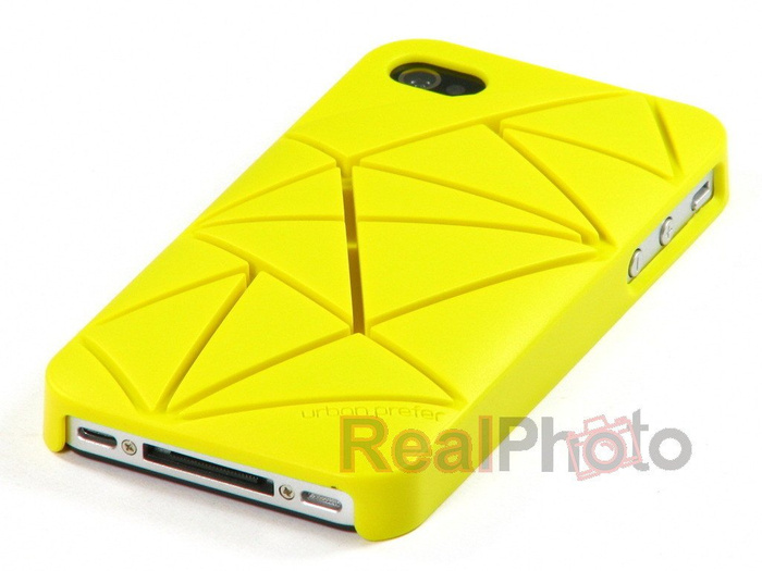 Case iPhone 4 4S URBAN PREFER Coin 4 Yellow