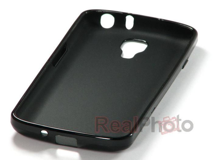 Cover Jelly Case LG F70 Black Silicone Smooth