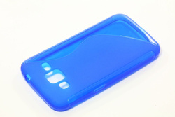 Cover S-Line Samsung Galaxy Core Prime G360 Blue Silicone Case