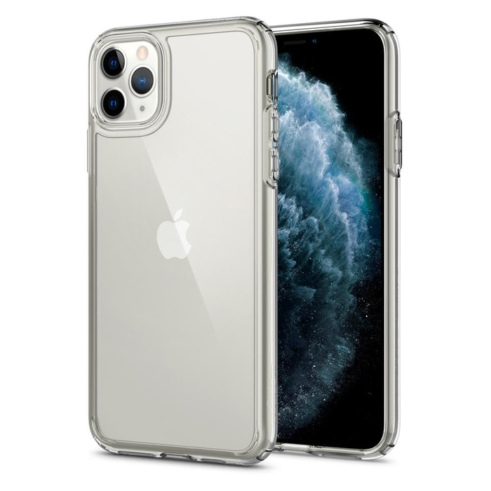 Etui SPIGEN iPhone 11 Pro Max Ultra Hybrid Crystal Przezroczyste Clear Case