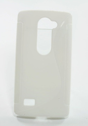 Cover S-Line LG Leon H340N White Silicone Case